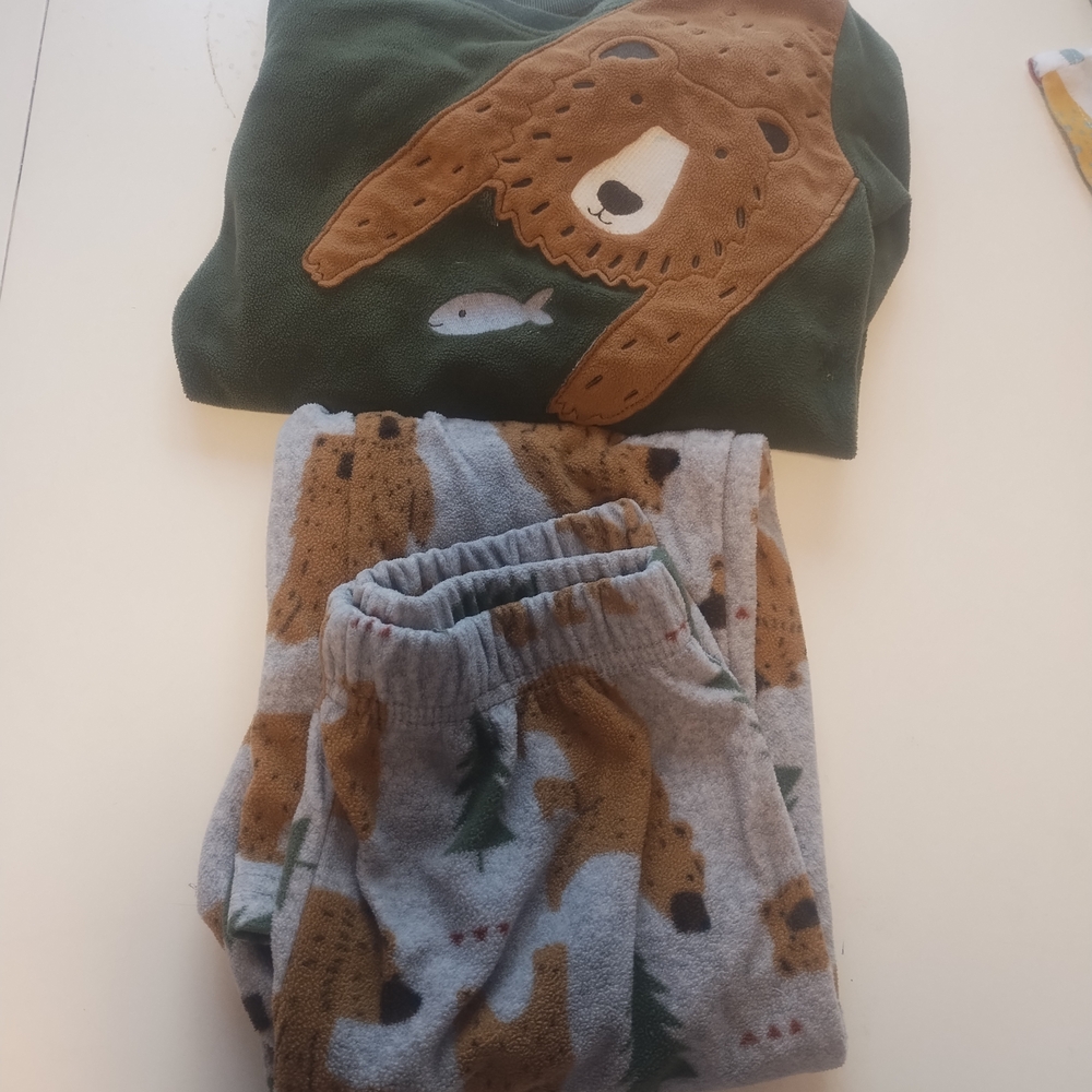 Bear Themed Pajama Set
